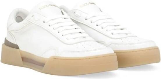 Dolce & Gabbana Witte Sneakers voor Mannen Aw24 White Heren