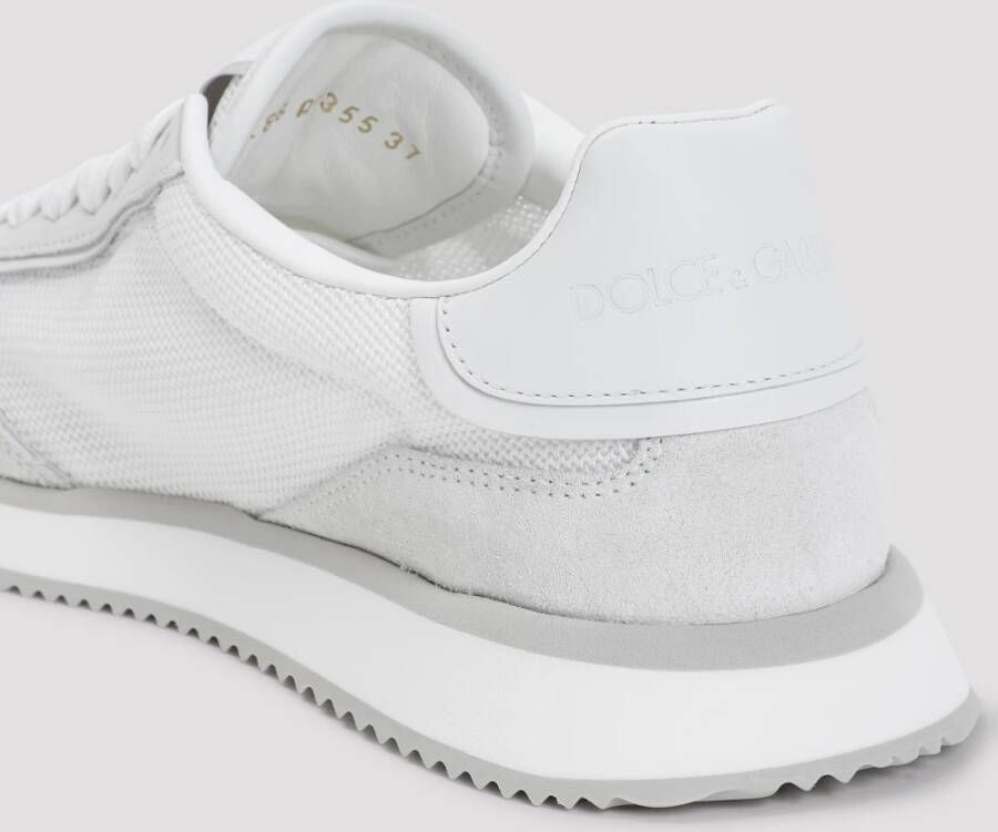 Dolce & Gabbana Cacao Witte Sneakers White Dames