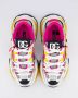 Dolce & Gabbana Womens Air Master Sneaker Roze Geel Multicolor Dames - Thumbnail 4