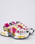 Dolce & Gabbana Womens Air Master Sneaker Roze Geel Multicolor Dames - Thumbnail 5