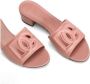 Dolce & Gabbana Roze leren sandalen met uitsnijddetail Pink Dames - Thumbnail 6