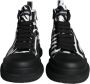 Dolce & Gabbana Zebra High Top Sneakers Black Heren - Thumbnail 2