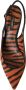 Dolce & Gabbana Zebra Print Leren Slingback Sandalen Multicolor Dames - Thumbnail 16