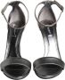 Dolce & Gabbana Zilveren Enkelband Hakken Sandalen Gray Dames - Thumbnail 2