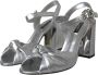 Dolce & Gabbana Zilveren Kristal Enkelband Keira Sandalen Gray Dames - Thumbnail 3