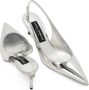 Dolce & Gabbana Zilveren Platte Schoenen Elegante Stijl Gray Dames - Thumbnail 4