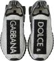 Dolce & Gabbana Zilveren Rhinestones Sorrento Sneakers Schoenen Gray Dames - Thumbnail 16