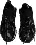 Dolce & Gabbana Zwart & Wit Logo Print Sneakers Black Heren - Thumbnail 3