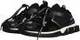 Dolce & Gabbana Zwart & Wit Logo Print Sneakers Black Heren - Thumbnail 4