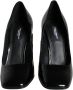 Dolce & Gabbana Zwart Goud Patentleren Logo Hakken Pumps Black Dames - Thumbnail 2