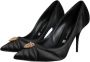 Dolce & Gabbana Zwart Hart Devotion Hakken Pumps Schoenen Black Dames - Thumbnail 3