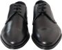 Dolce & Gabbana Zwarte Leren Veterschoenen voor Formele Gelegenheden Black Heren - Thumbnail 2