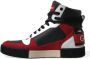 Dolce & Gabbana Zwart Rood Leren High Top Sneakers Black Heren - Thumbnail 6