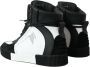 Dolce & Gabbana Zwart Wit Leren High Top Sneakers Black Heren - Thumbnail 5