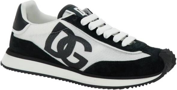 Dolce & Gabbana Zwarte Aria Sneakers Black Dames