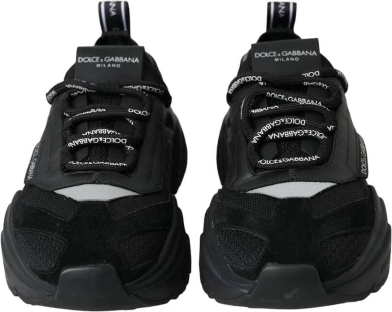 Dolce & Gabbana Zwarte Daymaster Lage Top Sneakers Dames Schoenen Black Dames