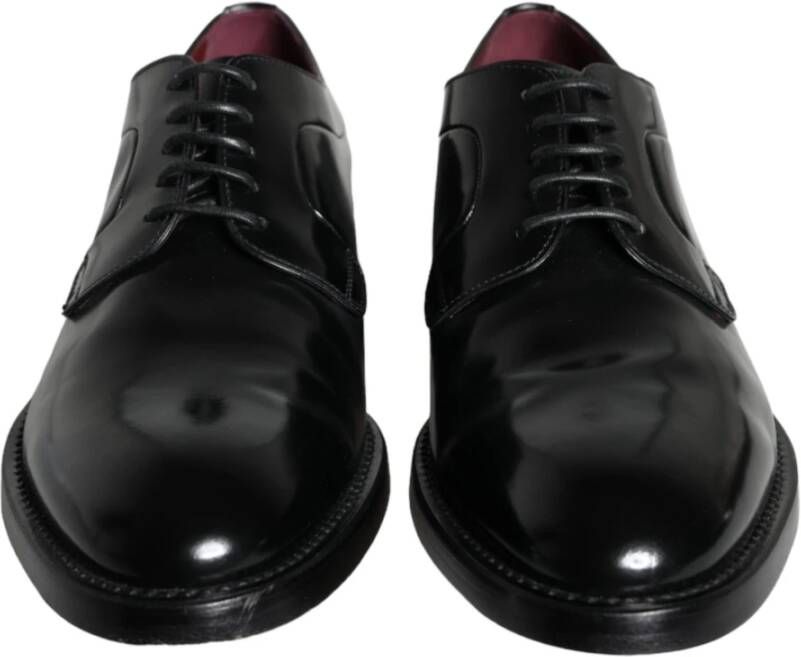 Dolce & Gabbana Zwarte Derby Heren Schoenen Black Heren