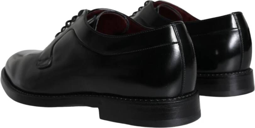 Dolce & Gabbana Zwarte Derby Heren Schoenen Black Heren