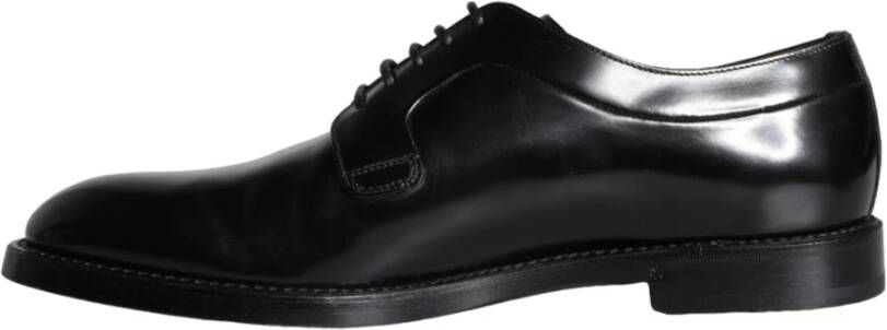 Dolce & Gabbana Zwarte Derby Heren Schoenen Black Heren