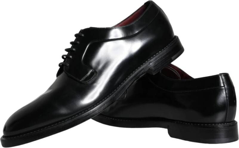 Dolce & Gabbana Zwarte Derby Heren Schoenen Black Heren