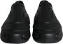 Dolce & Gabbana Zwarte Gevoerde Rubberen Lage Sneakers Black Heren - Thumbnail 8