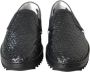 Dolce & Gabbana Zwarte Geweven Leren Loafers Schoenen Black Heren - Thumbnail 2