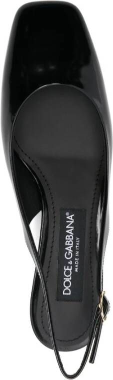 Dolce & Gabbana Zwarte Hak Stijlvolle Schoenen Black Dames