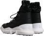 Dolce & Gabbana Zwarte High Top Nylon Leren Sneakers Black Heren - Thumbnail 5