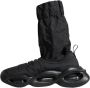 Dolce & Gabbana Zwarte High-Top Wave Sock Sneakers Black Dames - Thumbnail 5