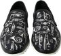 Dolce & Gabbana Zwarte Instrument Print Loafers Black Heren - Thumbnail 2