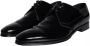 Dolce & Gabbana Zwarte Kalbslederen Derby Heren Dresschoenen Black Heren - Thumbnail 11