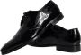 Dolce & Gabbana Zwarte Kalbslederen Derby Heren Dresschoenen Black Heren - Thumbnail 14