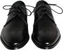 Dolce & Gabbana Zwarte Kalbslederen Derby Heren Veterschoenen Black Heren - Thumbnail 3