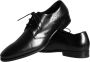 Dolce & Gabbana Zwarte Kalbslederen Derby Heren Veterschoenen Black Heren - Thumbnail 8