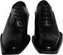 Dolce & Gabbana Zwarte Kalbslederen Derby Jurkschoenen Black Heren - Thumbnail 2