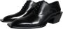 Dolce & Gabbana Zwarte Kalbslederen Derby Jurkschoenen Black Heren - Thumbnail 3