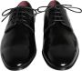 Dolce & Gabbana Zwarte Kalbslederen Derby Jurkschoenen Black Heren - Thumbnail 8