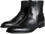 Dolce & Gabbana Zwarte Kalfsleren Herenlaarzen Schoenen Black Heren - Thumbnail 3