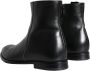 Dolce & Gabbana Zwarte Kalfsleren Herenlaarzen Schoenen Black Heren - Thumbnail 4