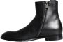 Dolce & Gabbana Zwarte Kalfsleren Herenlaarzen Schoenen Black Heren - Thumbnail 5