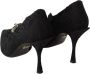 Dolce & Gabbana Zwarte Kant Kristal Stiletto Pumps Black Dames - Thumbnail 7