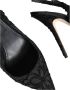 Dolce & Gabbana Zwarte Kant Slingback Hakken Black Dames - Thumbnail 6