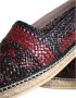 Dolce & Gabbana Zwarte kastanjebruin geweven leren espadrilles Black Heren - Thumbnail 8