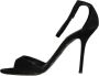 Dolce & Gabbana Zwarte Keira Hakken Sandalen Black Dames - Thumbnail 5