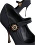 Dolce & Gabbana Zwarte Kristal Mary Jane Pumps Black Dames - Thumbnail 6