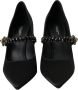 Dolce & Gabbana Zwarte kristallen Mary Jane hakken pompen Black Dames - Thumbnail 2