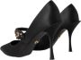 Dolce & Gabbana Zwarte kristallen Mary Jane hakken pompen Black Dames - Thumbnail 4