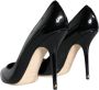 Dolce & Gabbana Zwarte Lakleren Bellucci Pumps Hakken Black Dames - Thumbnail 4