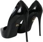 Dolce & Gabbana Zwarte Lakleren Hoge Hakken Pumps Black Dames - Thumbnail 4