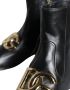 Dolce & Gabbana Zwarte Lamsskin Herenlaarzen Black Heren - Thumbnail 7